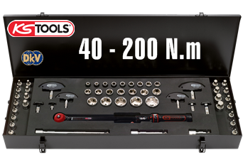 Bộ cờ lê lực KS Tools 516.1445