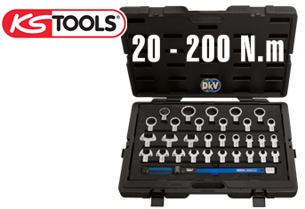 Bộ cờ lê lực KS Tools 516.1730