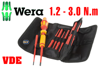 Bộ tô vít lực WERA 05059291001