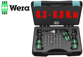Bộ tô vít lực WERA 7440/41/42