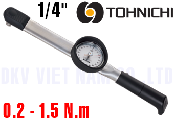 Cờ lê lực chỉ kim Tohnichi DB1.5N4-S
