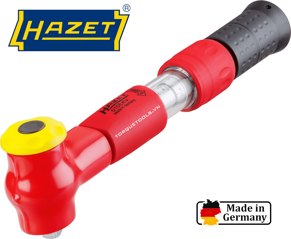 Cờ lê lực cách điện Hazet 5108KV, cờ lê siết lực cách điện Hazet 5108KV, Hazet insulated torque wrench 5108KV