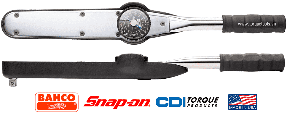 co le luc chi kim Bacho 7454-3, co le siet luc chi kim Bahco 7454-3, Bahco dial torque wrench 7454-3