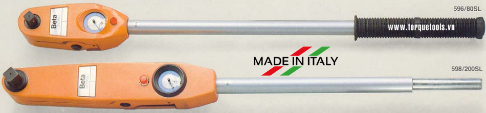 co le luc chi kim Beta 598/200SL, Beta dial torque wrench 598/200SL