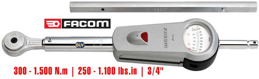 co le luc chi kim Facom K.203B, co le siet luc Facom K.203B, Facom dial torque wrench K.203B