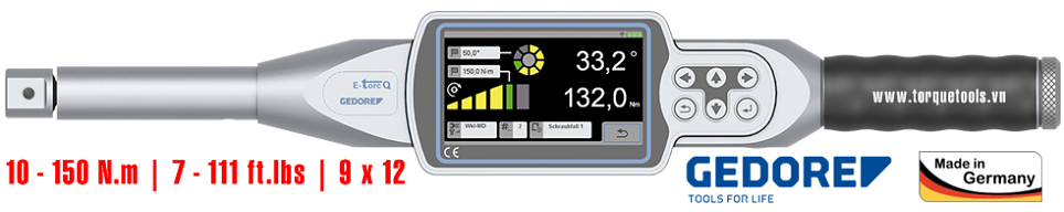 co le luc dien tu Gedore ET2SKA 150, co le siet luc dien tu Gedore ET2SKA 150, Gedore electronic torque wrench ET2SKA 150