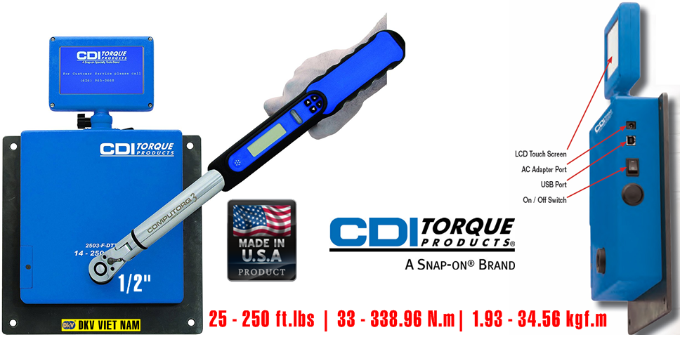 thiet bi do luc CDI 2503-F-DTT, thiet bi test luc CDI 2503-F-DTT, thiet bi hieu chuan luc CDI 2503-F-DTT