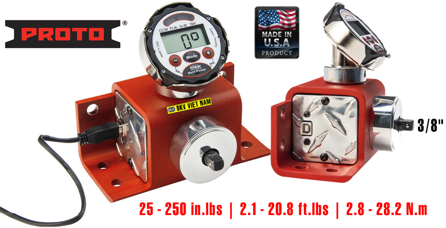 thiet bi do luc Proto J6472, thiet bi test luc Proto J6472, thiet bi hieu chuan luc Proto J6472