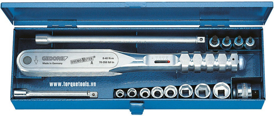 bo co le luc Gedore 8560-03, Gedore torque wrench set 8560-03