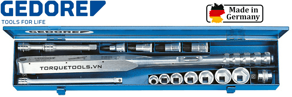 bo co le luc Gedore 8562-30, Gedore torque wrench set 8562-30