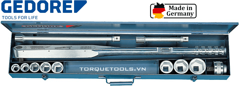 bo co le luc Gedore 8563-30, Gedore torque wrench set 8563-30