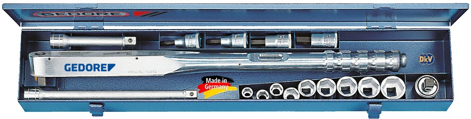 bo co le luc Gedore 8573-03, Gedore torque wrench set 8573-03