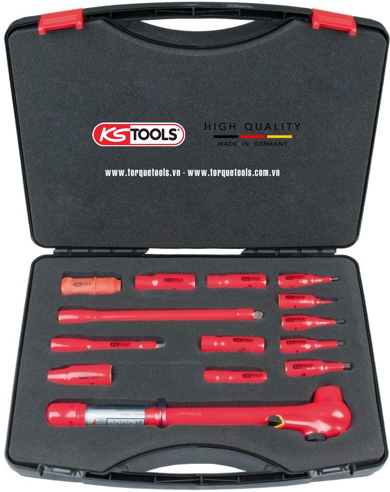 bo co le luc cach dien ks tools 117.1881, bo co le siet luc cach dien ks tools 117.1881, ks tools vde torque wrench set 117.1881