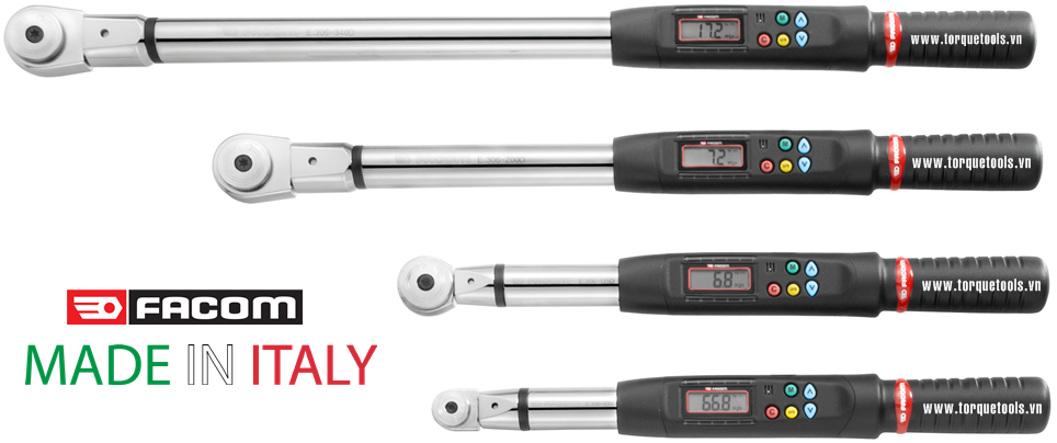 co le luc dien tu Facom E.306A30R, co le siet luc dien tu Facom E.306A30R, Facom electronic torque wrench E.306A30R