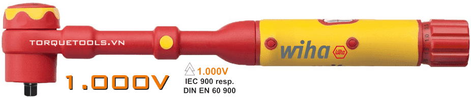 Cờ lê lực cách điện Wiha 43126, cờ lê siết lực cách điện Wiha 43126, Wiha insulated torque wrench 43126
