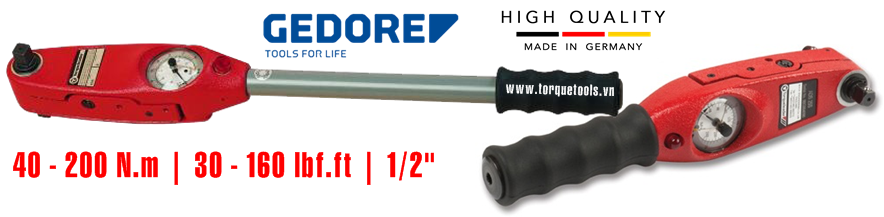 co le luc chi kim Gedore BDS 200 S, co le siet luc chi kim Gedore BDS 200 S, co le do luc chi kim Gedore BDS 200 S