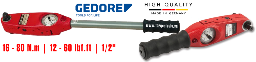 co le luc chi kim Gedore BDS 80 ES, co le siet luc chi kim Gedore BDS 80 ES, co le do luc chi kim Gedore BDS 80 ES