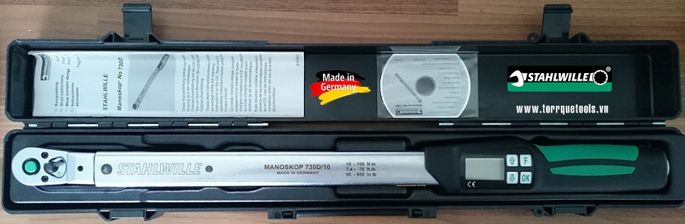co le luc dien tu Stahlwille 730D/10, co le siet luc dien tu Stahlwille 730D/10, Stahlwille electronic torque wrench 730D/10