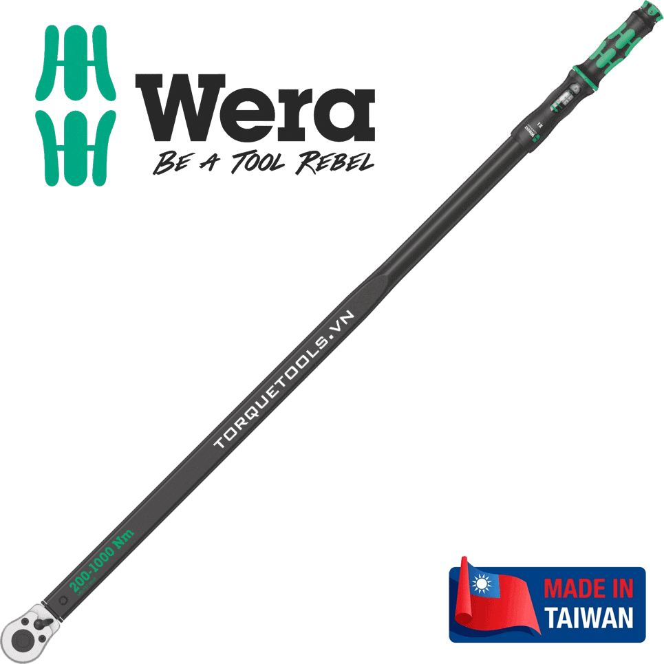 Cờ lê lực Wera 05075631001, cờ lê siết lực Wera 05075631001, Wera torque wrench 05075631001