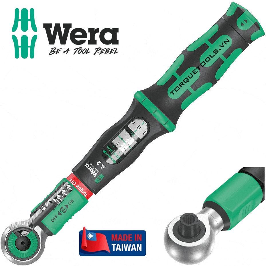 Cờ lê lực Wera 05075801001, cờ lê siết lực Wera 05075801001, Wera torque wrench 05075801001