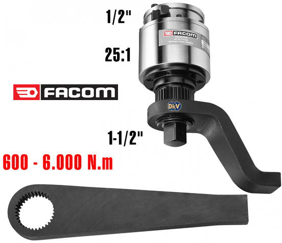 co le nhan luc Facom NP.600B, co le siet luc Facom NP.600B, Facom torque multiplier NP.600B