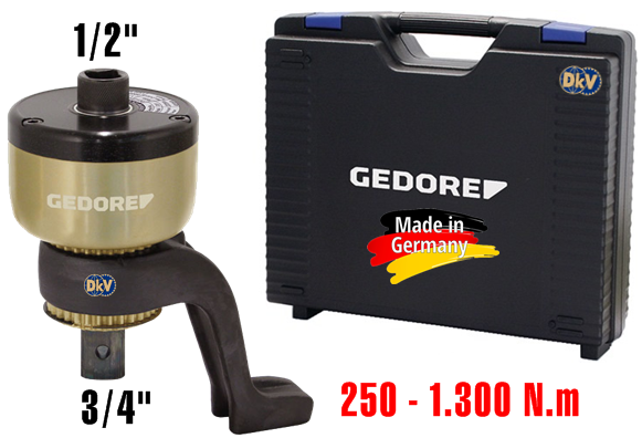 co le nhan luc Gedore DVV-13ZG, co le siet luc Gedore DVV-13ZG, Gedore multiplier torque wrench DVV-13ZG
