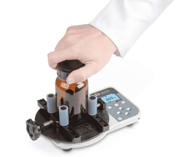 thiet bi test luc van nut chai Sauter DA 1-4, Sauter bottle cap torque tester DA 1-4
