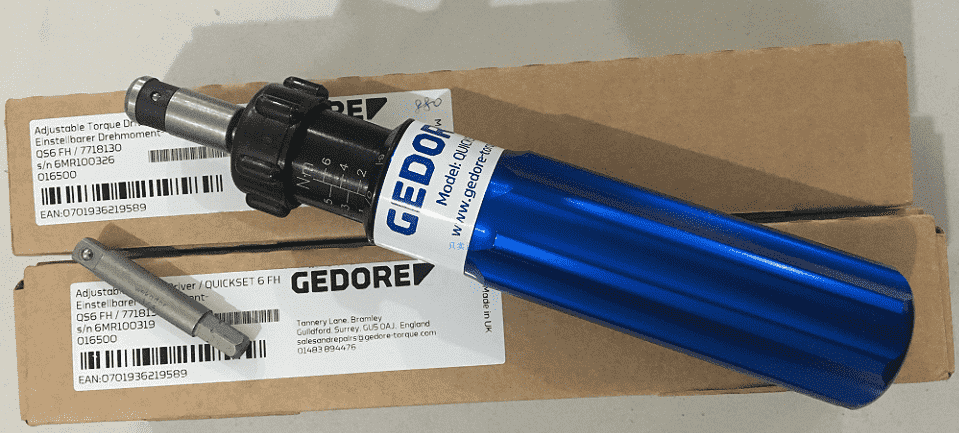 to vit luc Gedore Quickset 6 FH, to vit siet luc Gedore Quickset 6 FH, Gedore torque screwdriver Quickset 6 FH