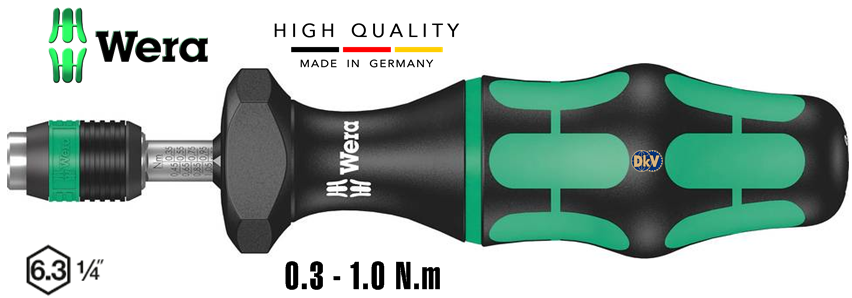 to vit luc Wera 7431, to vit siet luc Wera 7431, Wera torque Screwdriver 7431