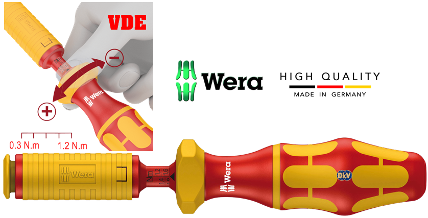 to vit luc cach dien Wera 7440 VDE, to vit siet luc cach dien Wera 7440 VDE, Wera torque screwdriver 7440 VDE